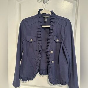 INC Stretchy Women’s Navy Blazer